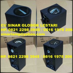 Lampu Dinding MR16 1 Arah dan 2 Arah Wall Light Armature